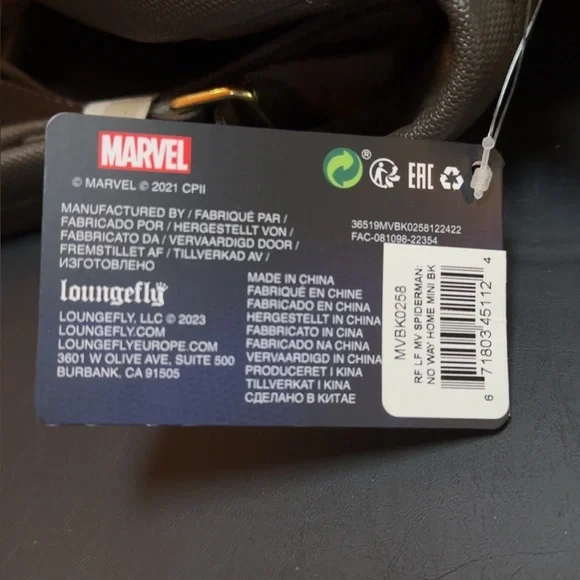 Spider-Man No Way Home NWT LoungeFly Backpack - Picture 6 of 11